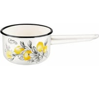 Ковш Appetite эмаль 1,5 л цилиндрический без крышки citron 550003008