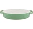Керамическая форма appetite овальная, 27,5x15x6,5 см, зеленый twist YB00027O-GR 1