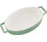 Керамическая форма appetite овальная, 32x17,5x6,5 см, зеленый twist YB00032O-GR 2