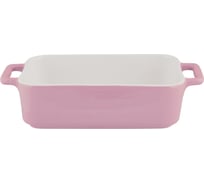 Керамическая форма appetite прямоугольная, 27,5x15x6,5 см, розовый twist YB00027RC-PN