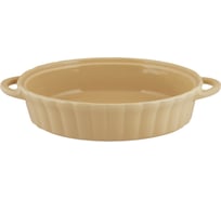 Керамическая форма appetite овальная, 33x22,5x6,4 см, бежевый festival YB00033O-BG