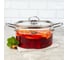 Стеклянная кастрюля appetite 4,5 л studio CRF-8 2