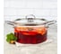 Стеклянная кастрюля appetite 2,3 л studio CRF-4 8