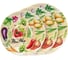 Набор салатников appetite стекло, 3 предмета, veggies ST-07-VG 1