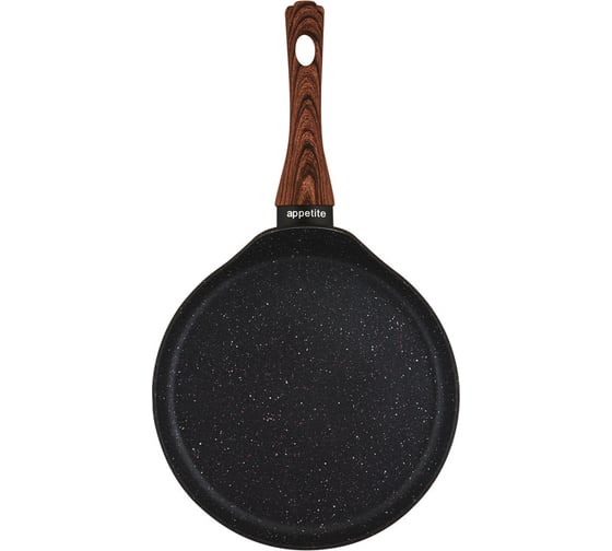 Блинница с антипригарным покрытием appetite 22 см, nordic stone NO6221