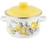 Эмалированная кастрюля appetite цилиндрическая, citron, 5.5 л 550003007 1