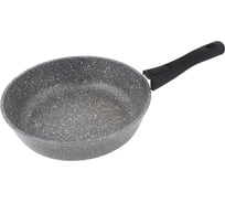 Сковорода Традиция готовить с любовью, литая, антипригарное покрытие, 28 см, съемная ручка, мрамор, индукция ТМ2285И