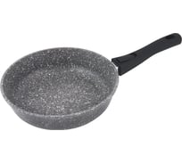 Сковорода Традиция готовить с любовью, литая, антипригарное покрытие, 24 см, съемная ручка, мрамор, индукция ТМ2245И