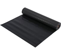 Коврик-дорожка VORTEX ПВХ 2,4 мм 0,9х10 м, против скольжения, черный 22167