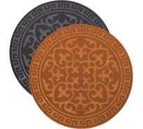 Придверный коврик VORTEX COMFORT диаметр 65 см, круглый, 22388