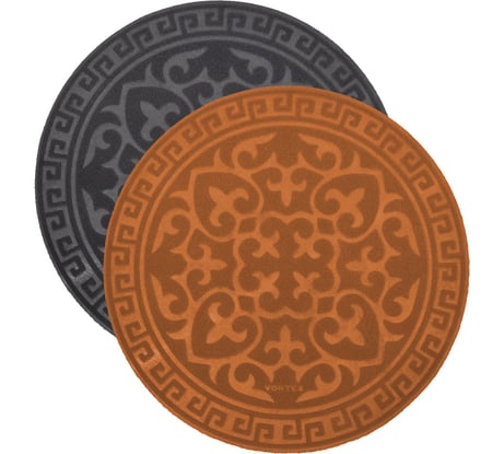 Придверный коврик VORTEX COMFORT диаметр 65 см, круглый, 22388