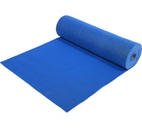 Коврик-дорожка VORTEX ПВХ Zig-Zag 5 мм 0,9х10 м, против скольжения, голубой 22158