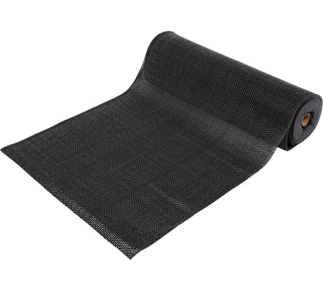 Коврик-дорожка VORTEX ПВХ 5 мм 0,9х10 м, против скольжения, черный 22157