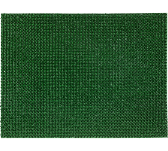 Коврик 45х60 см VORTEX ТРАВКА на противоскользящей основе зеленый 24100 1