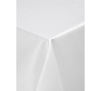 Скатерть ООО Комус 145x145, ткань журавинка (88% полиэстер, 12% хлопок), рис.2, белый 1419858