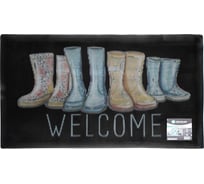 Придверный коврик ATTRIBUTE 3D BOOTS 45х75см AMB045