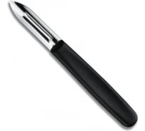 Нож для очистки картофеля Victorinox 2 режущих стороны, черный, 5.0203