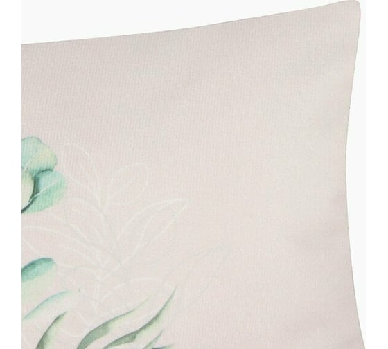 Чехол на подушку Этель "Eucalyptus", 4 шт., 40х40 см, велюр 9788796
