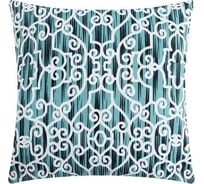 Декоративная наволочка Этель 40x40 см, Pattern mint, 100% хлопок 5084345