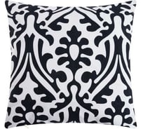 Декоративная наволочка Этель 40x40 см, Monograms black, 100% хлопок 5084347