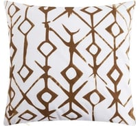 Декоративная наволочка Этель 40x40 см, Ethnos beige, 100% хлопок 5084356