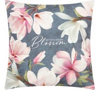 Чехол на подушку Этель "Магнолия" 40x40 см, велюр, 100% п/э 7937192