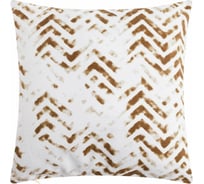 Декоративная наволочка Этель 40x40 см, Zigzags beige, 100% хлопок 5084350
