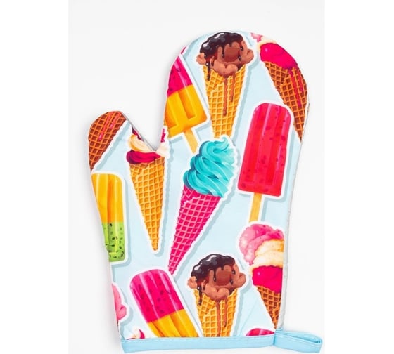 Варежка Этель Сладости 26x16 см, 100% полиэстер 9094039 1