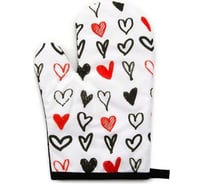 Варежка Этель Love Life Сердечки 26х16 см, 100% полиэстер 4485849