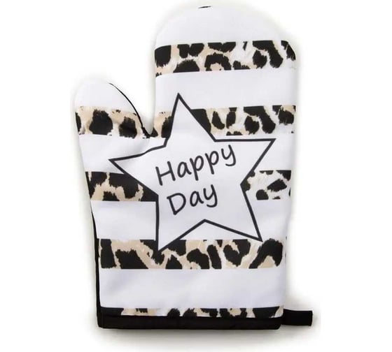 Варежка Этель Love Life Happy 26х16 см, 100% полиэстер 4485852 1