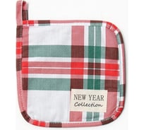 Прихватка Этель Нoliday decoration 19x19 см, репс, 100% хлопок, ватин 250 г/м2 9829346