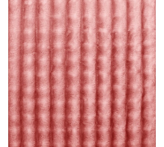 Плед ND Home велсофт квадраты, роза, полиэстер, 200x220 см, 260 г/м 306821