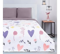 Покрывало Этель Flower garden, 150х215 см, 100% хлопок 5248200