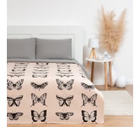 Покрывало Этель Butterfly dance, 150х215 см, 100% хлопок 9308524