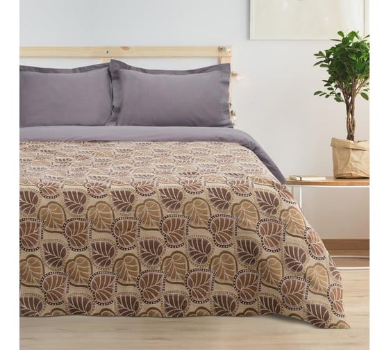 Гобеленовое покрывало Этель Осень 240x200 см, 300 г/м2, 30% хлопок,70% полиэтилен 4542643 6894144 1