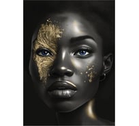 Картина Fbrush Золотой элемент 50x70 см kt57-14687