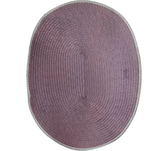 Набор подставочных салфеток Homium Julie 2 шт., сиреневые, овальные set2juliepurple