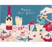 Салфетка на стол Этель Happy new year, ПВХ, 40х29 см 7370600