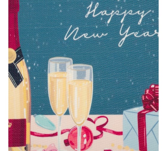 Салфетка на стол Этель Happy new year, ПВХ, 40х29 см 7370600