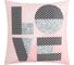Подушка Этель LOVE, 40x40 см, 100% п/э, велюр 9470598 1