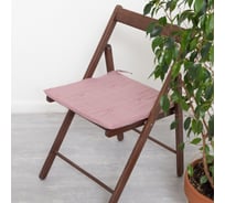 Подушка на стул Этель "Классика" 40x40 см, цвет розовый, 100% полиэстер 5167824