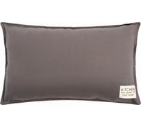 Подушка Этель 30x50+1 см, серый, 100% хлопок 9101162