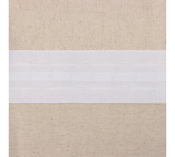 Шторы для кухни Этель ECO, цвет молочный, 136x180 см, 2 шт, подхваты, 2 шт, 70% хлопок, 30% лен 9631145