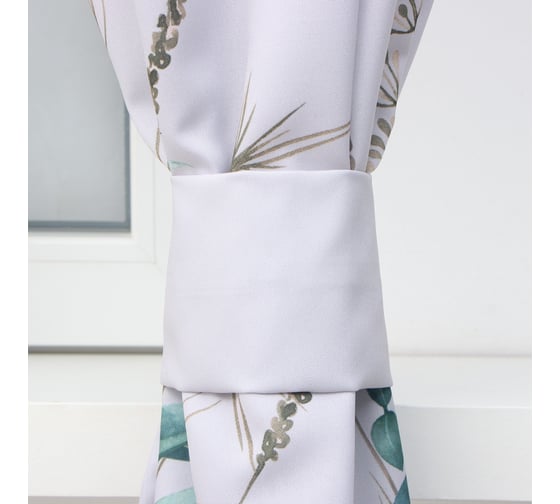 Комплект штор для кухни Этель с подхватами Cotton 145x180 см, 2 шт, 100% полиэстер 9933896