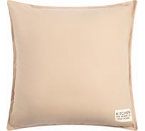 Подушка Этель 45x45+1 см, бежевый, 100% хлопок 9101163