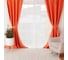 Портьерная штора Этель 250x265,цвет оранжевый,блэкаут, 100% полиэстер 9330265 1