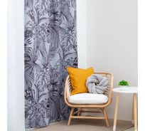 Штора Этель Tropical vibes, 145х260 см, 100% полиэстер, блэкаут 9279051