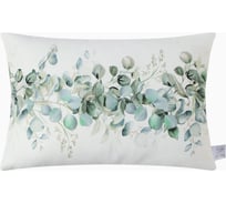 Декоративная подушка Этель "Листья" 60х40 см, велюр 9849758