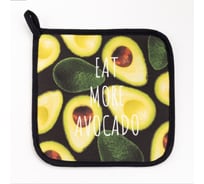 Прихватка Этель Avocado 19x19 саржа, 100% хлопок, ватин 250 г/м2 5240029