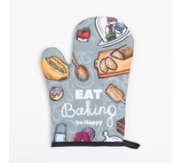 Варежка Этель Baking 26x16 см, 100% полиэстер 7505012